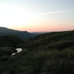 Sunset over the Brecon Beacons - Brecon Beacons, South Wales