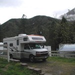 The RV on Indian Flat campground - El Portal, CA