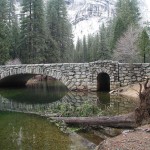 Bridge over Merced River, Yosemite Village