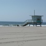 Life Guard Tower - Dockweiler Beach, Los Angeles, CA