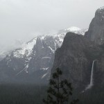 Bridalveil Fall from Tunnel View