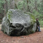 Adam and rock, Yosemite Valley